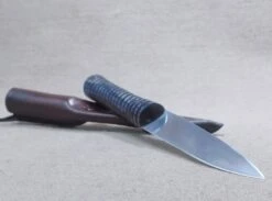 Early Medieval Ribbed Horn Eating Knife 12thC/14thC -Tod Cutler Shop 12th 14thC turned eating knife 4