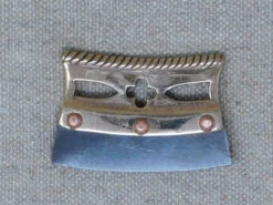 Medieval Strike A Light 13th/14thC Brass And Carbon Steel TC81 -Tod Cutler Shop 13th 14thC Strike a light 3