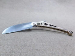 Medieval Brass Folding Knife 14thC - 15thC TCP64 18 Medieval Brass Folding Knife 14thC - 15thC TCP64 -Tod Cutler Shop 14th 15thC Bronze folding knife 5