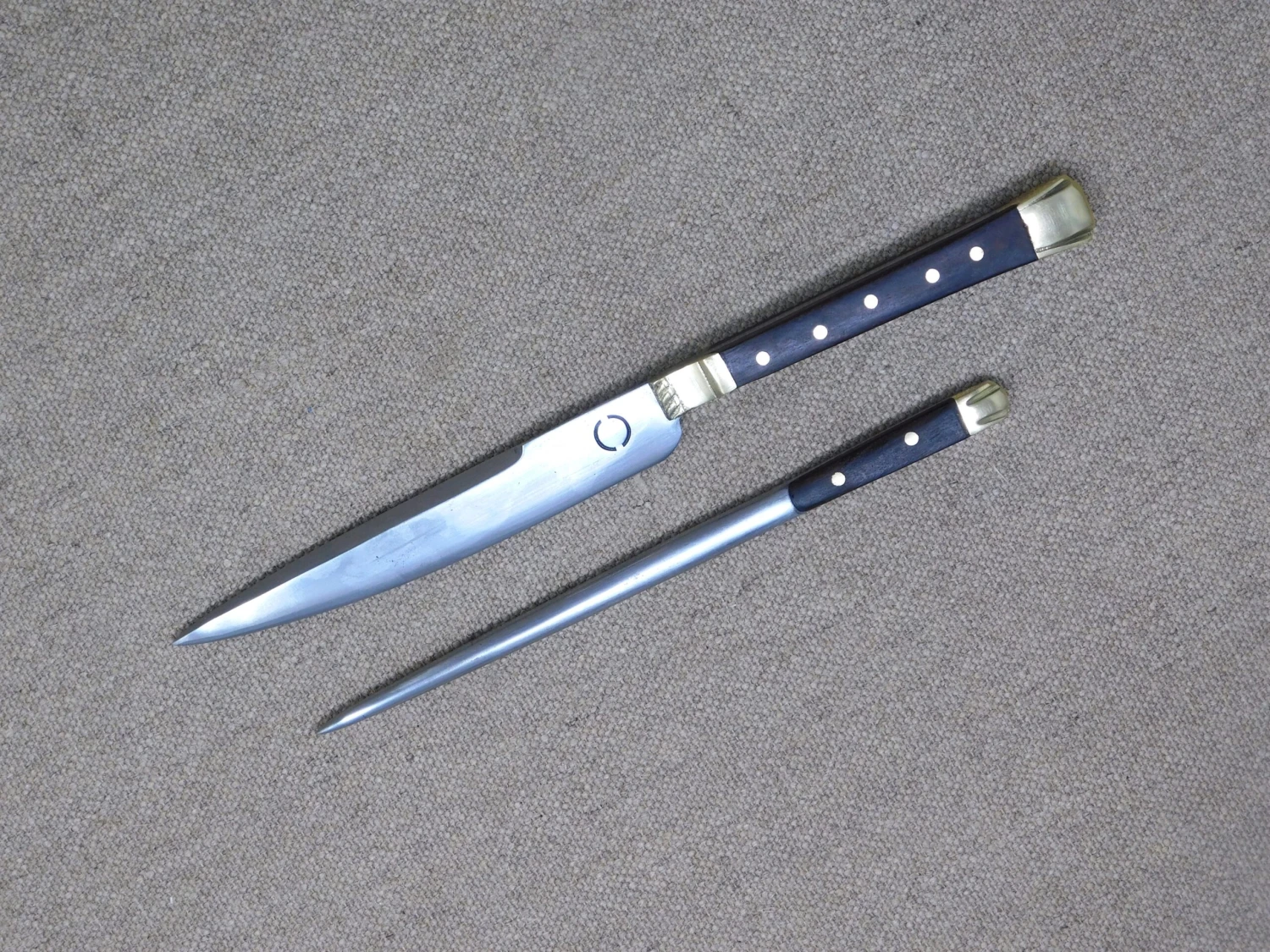 15thC Medieval 2 Piece Eating Set 7 15thC Medieval 2 Piece Eating Set - Image 5