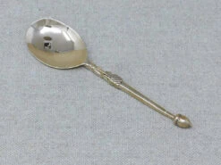 Medieval Bronze Folding Spoon 15thC -Tod Cutler Shop 15thC Folding spoon 4