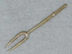 Medieval Brass Fork 15thC - 17thC -Tod Cutler Shop 15th 17thC fork 3