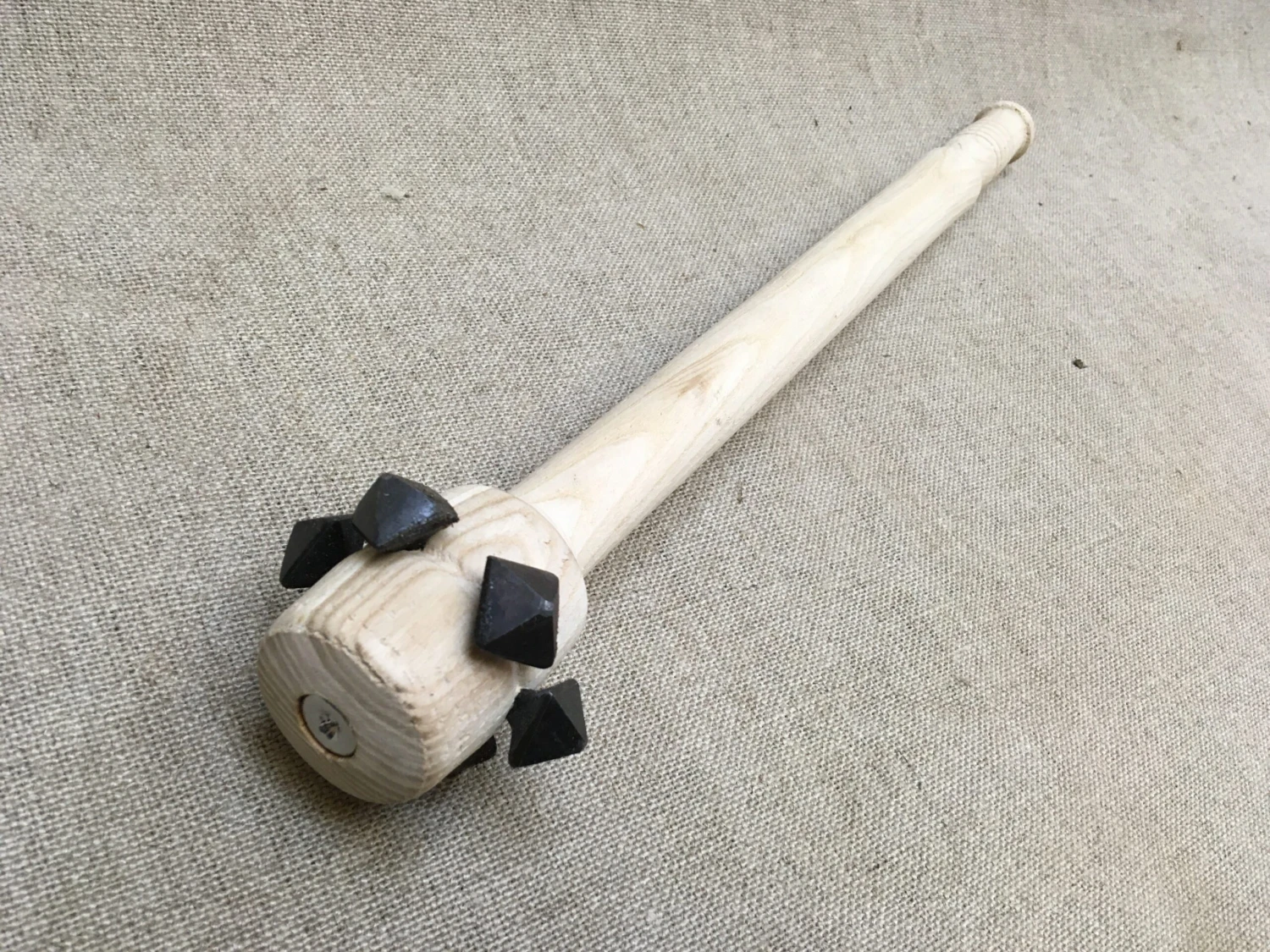 Large 6 Studded Lead Weighted Maul 4 Large 6 Studded Lead Weighted Maul - Image 2