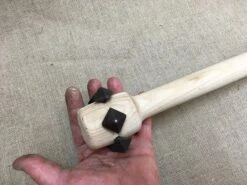 Large 6 Studded Lead Weighted Maul 9 Large 6 Studded Lead Weighted Maul -Tod Cutler Shop BigStuddedMaulE