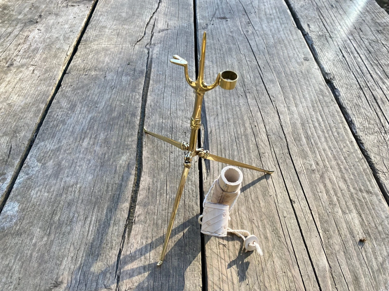 Needlecase And Folding Pricket Brass Candlestick BUNDLE 5 Needlecase And Folding Pricket Brass Candlestick BUNDLE - Image 3