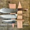 Cooks Knife/Cleaver BUNDLE 2 Cooks Knife/Cleaver BUNDLE -Tod Cutler Shop Cookssetandcurvedcleaveronscabbard3