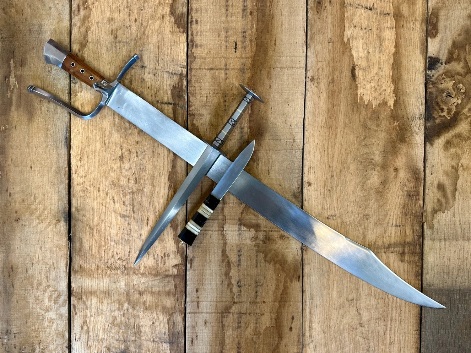 15th-16thC Grosses Messer Medieval Sword Bundle With FREE Sword Bag 9 15th-16thC Grosses Messer Medieval Sword Bundle With FREE Sword Bag - Image 7