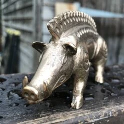 Bronze Boar 6th-8thC Helmet Crest - 6 Week Lead Time