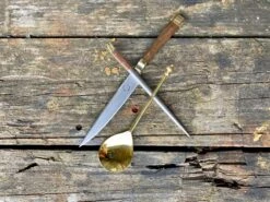 15thC Medieval 3 Piece Eating Set