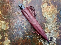 Heart Medieval Eating Knife In Horn 14-15th Century -Tod Cutler Shop IMG 1128