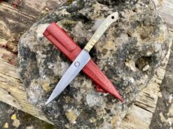 Bone Handled Medieval Eating Knives -14thC - 15thC TCP8