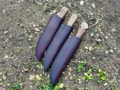 Bowie Knife With Coffin Shaped Walnut Handle 10 Bowie Knife With Coffin Shaped Walnut Handle -Tod Cutler Shop IMG 6103