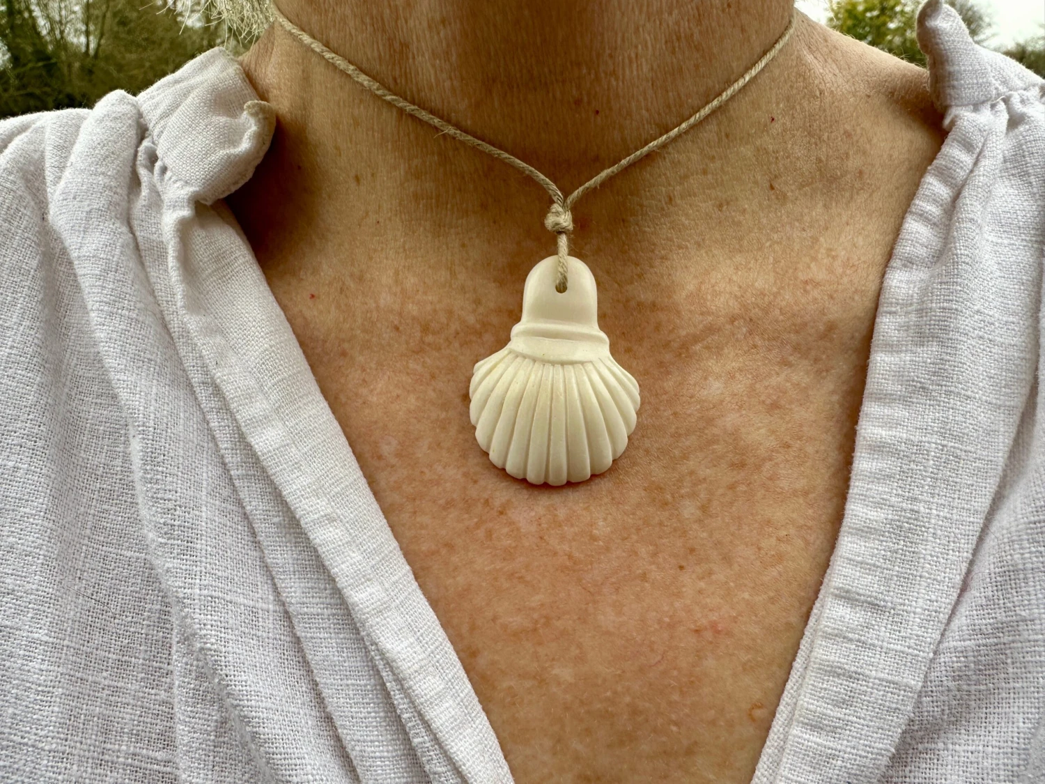 Bone Santiago Pilgrim Shell - 13th To 16th Century 4 Bone Santiago Pilgrim Shell - 13th To 16th Century - Image 2