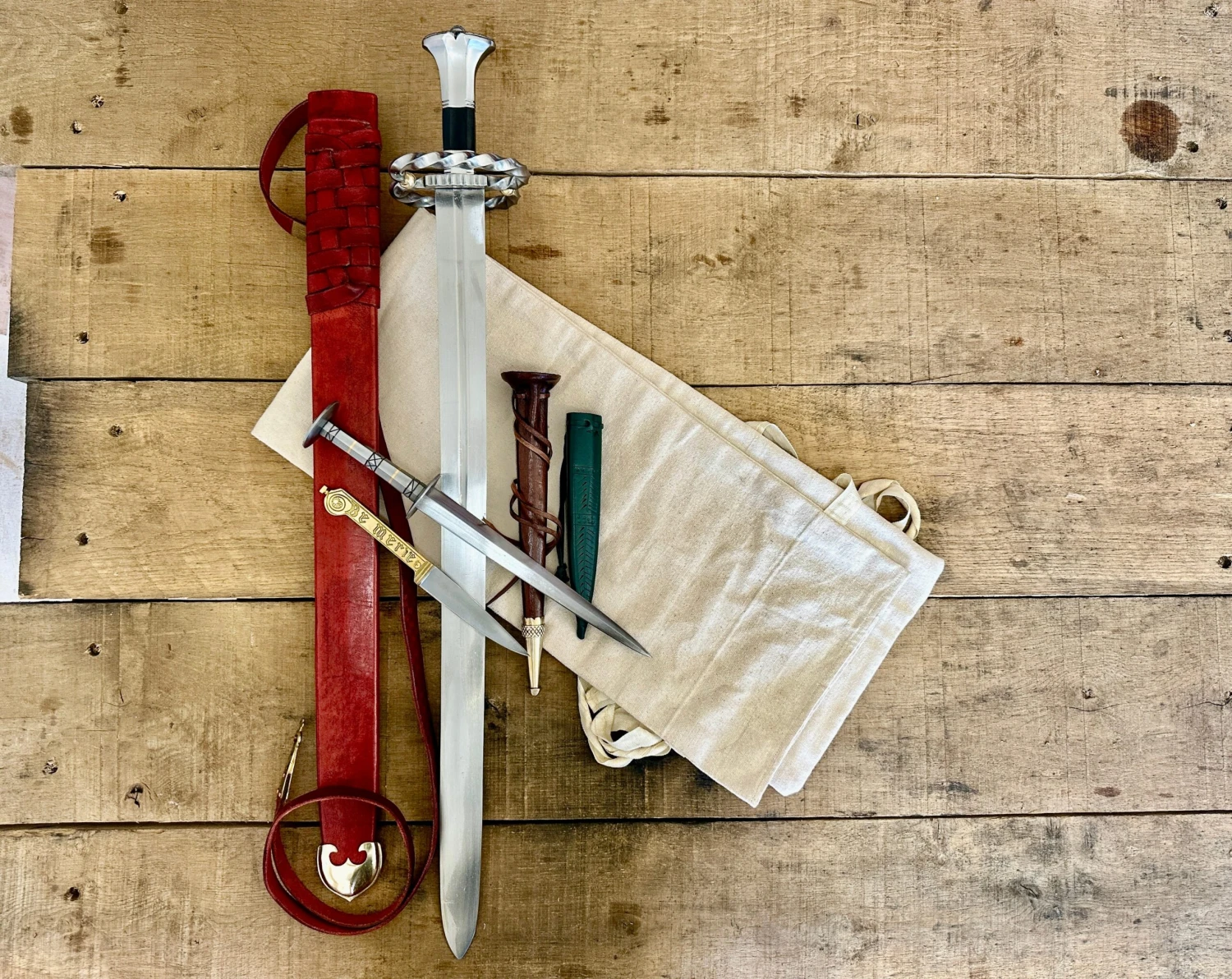 Katzbalger Sword (1490-1540) Bundle With FREE Sword Bag 3 Katzbalger Sword (1490-1540) Bundle With FREE Sword Bag