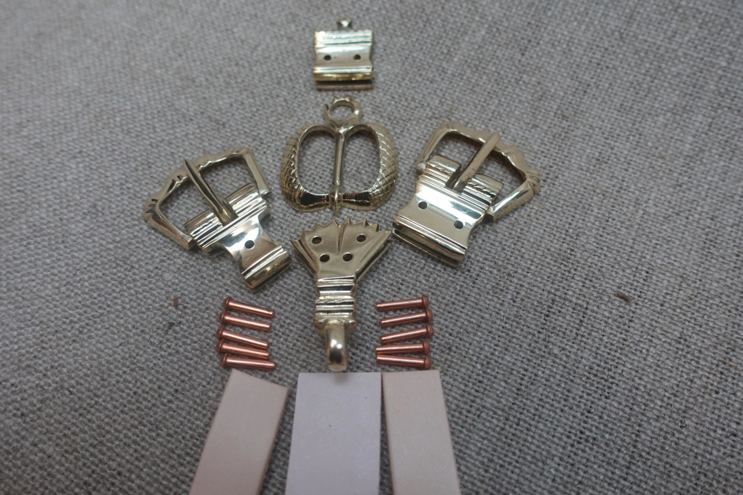 Longsword Belt Set 1 Brass. TC52. MAKE YOUR OWN! 4 Longsword Belt Set 1 Brass. TC52. MAKE YOUR OWN! - Image 2