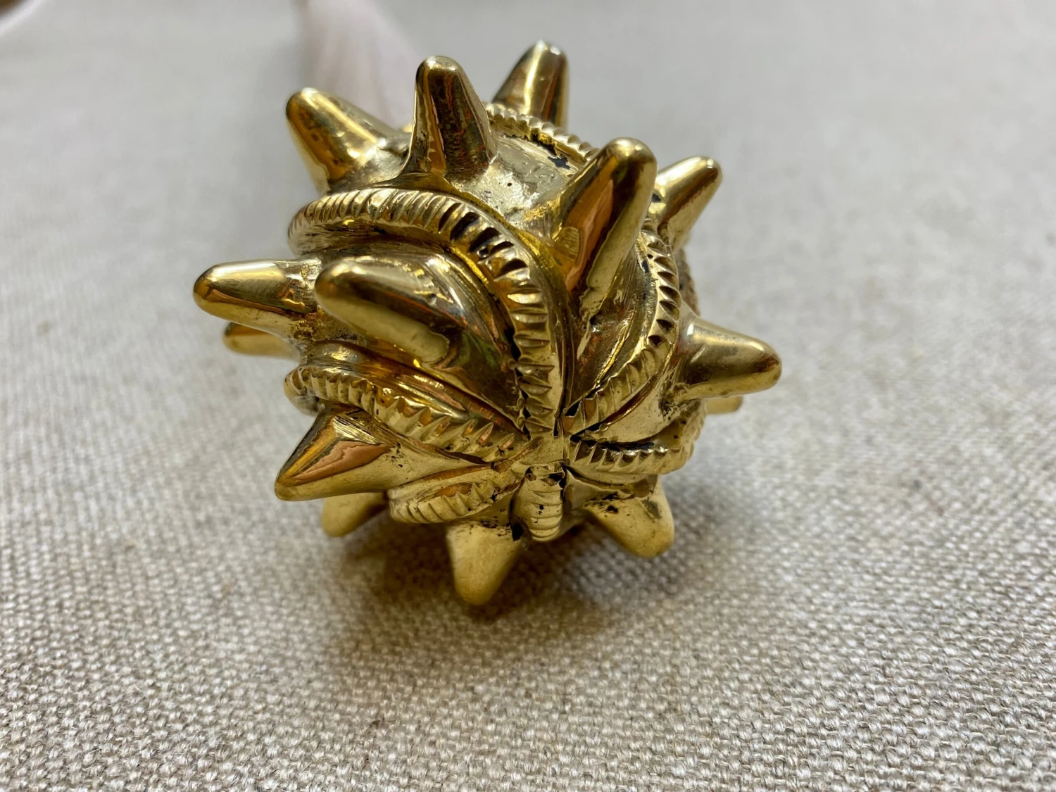 12th-14thC Medieval Brass Mace 3 6 12th-14thC Medieval Brass Mace 3 - Image 4