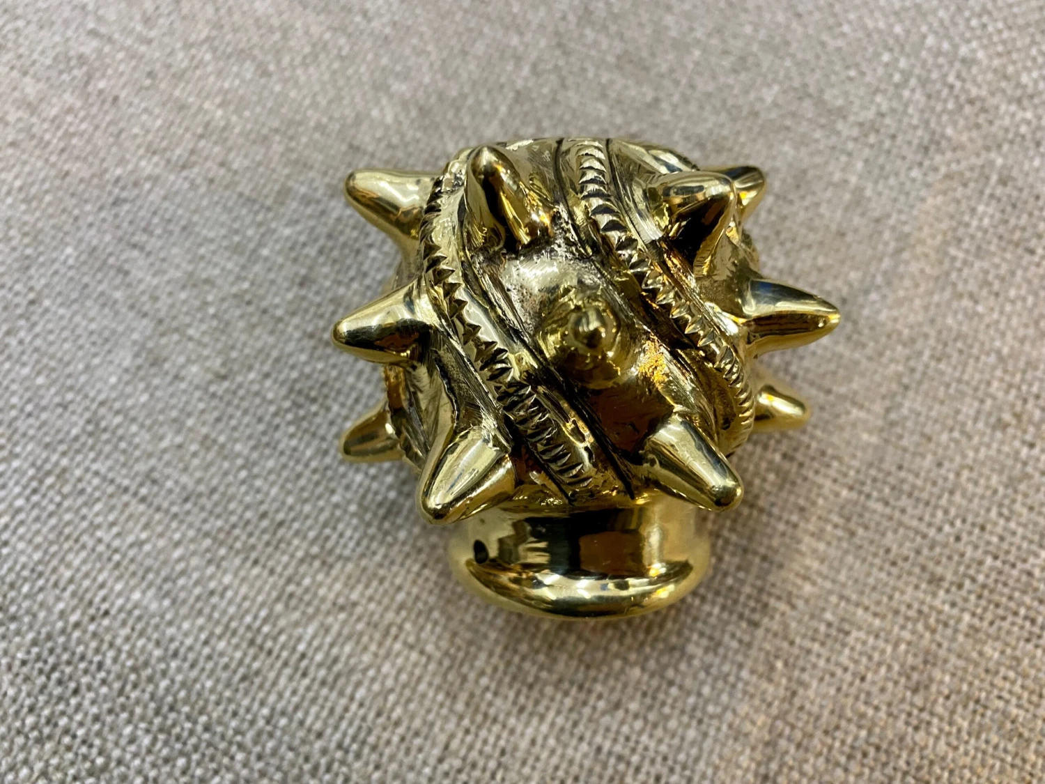 12th-14thC Medieval Brass Mace 3 8 12th-14thC Medieval Brass Mace 3 - Image 6