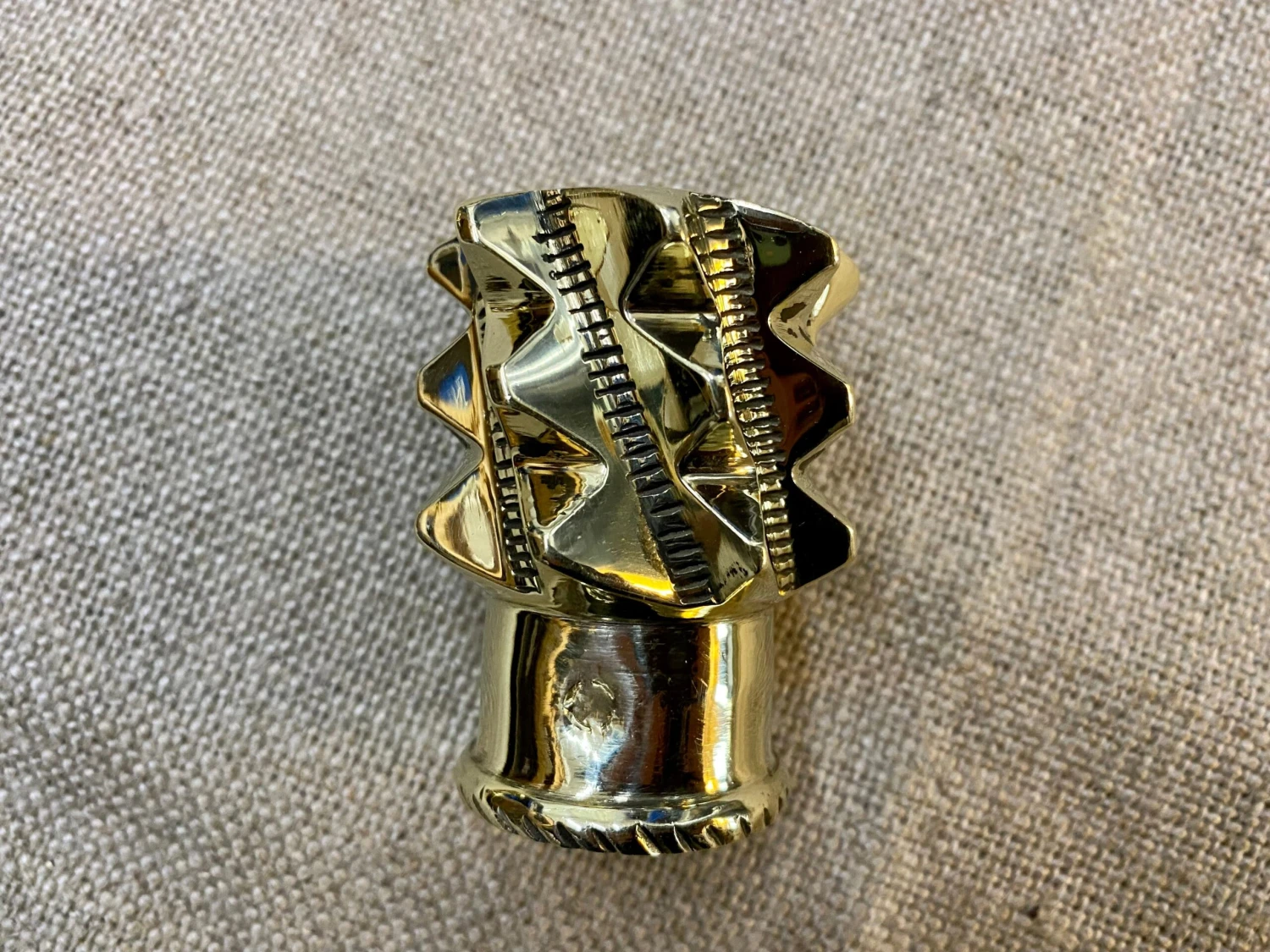 12th-14thC Byzantine Brass Mace 7 12th-14thC Byzantine Brass Mace - Image 5