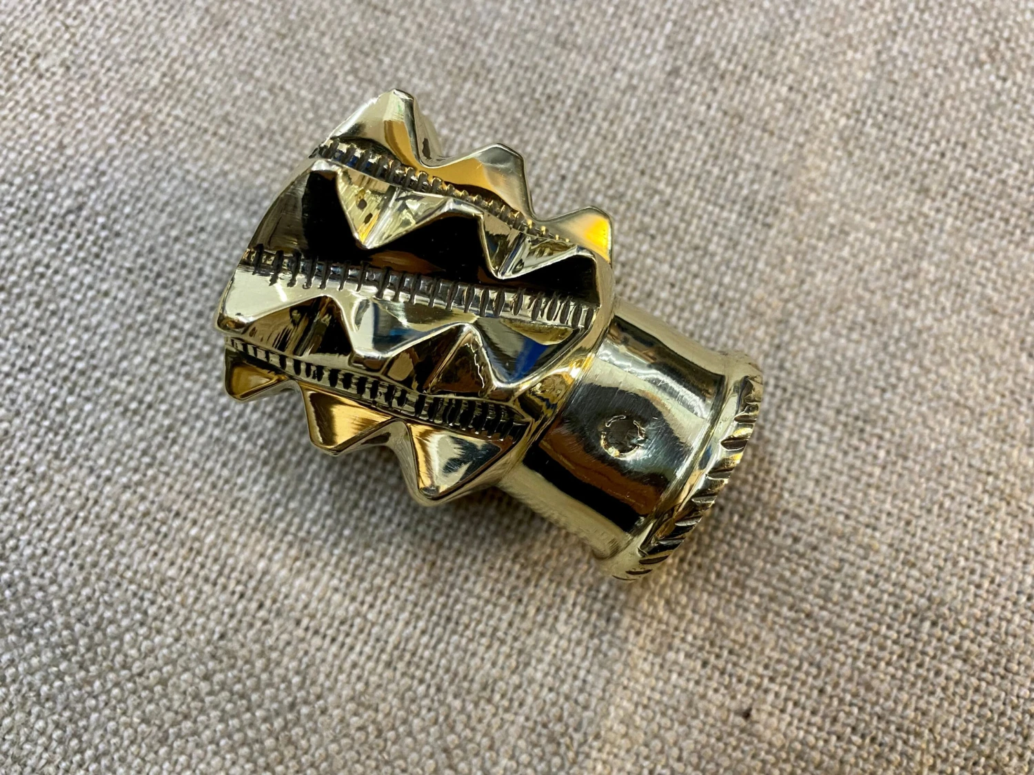 12th-14thC Byzantine Brass Mace 8 12th-14thC Byzantine Brass Mace - Image 6