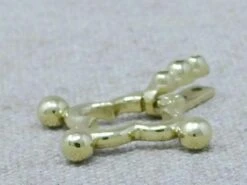 Purse Hanger 1 In Brass Or Silver Plated Brass ONE OFF RUN OF TWO -Tod Cutler Shop Purse hanger 1 1