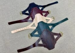 Medieval Leather Archery Bracer (rectangular) 15thC