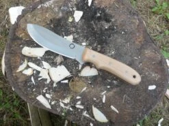 Skinning Knife 14 Skinning Knife -Tod Cutler Shop SkinningBUSH3PICA