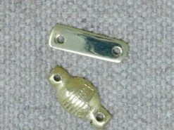 Stiffener 1 - Silver Plated Brass ONE OFF SILVER PLATED -Tod Cutler Shop Stiffener 1 2