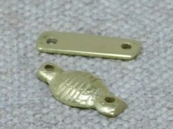 Stiffener 1 - Silver Plated Brass ONE OFF SILVER PLATED -Tod Cutler Shop Stiffener 1 3