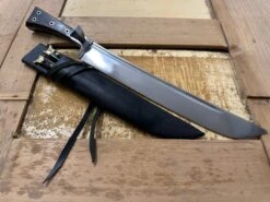 Bauernwehr With Byknives 14thC-16thC 16 Bauernwehr With Byknives 14thC-16thC -Tod Cutler Shop TC100Bauernwehrwithbyknives alongsidescabbard