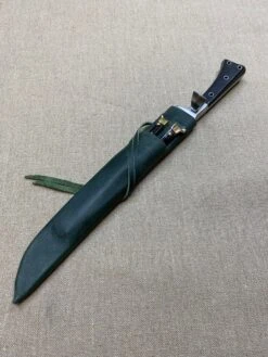 Bauernwehr With Byknives 14thC-16thC 24 Bauernwehr With Byknives 14thC-16thC -Tod Cutler Shop TC100Bauernwehrwithbyknivesgreen