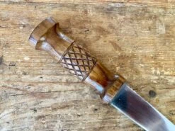 Whittle Tang Dagger -Tod Cutler Shop TC104closeuphandle