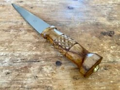 Whittle Tang Dagger -Tod Cutler Shop TC104fulllengthnoscab