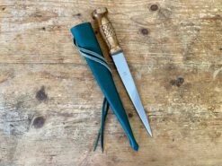 Whittle Tang Dagger -Tod Cutler Shop TC104greenanddagger