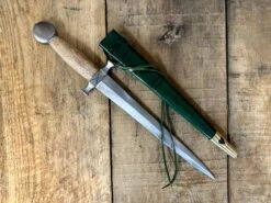 12th Century Quillon Dagger 28 12th Century Quillon Dagger -Tod Cutler Shop TC10612thCQuillon withgreenscab