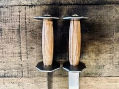 15th Century Medieval Octagonal Rondel 19 15th Century Medieval Octagonal Rondel -Tod Cutler Shop TC111OctagonalRondel closeupofgrips