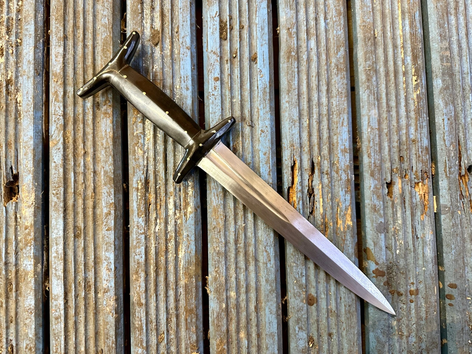 14th-15th Century Italian Horn Baselard 7 14th-15th Century Italian Horn Baselard - Image 5