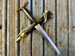 14th-15th Century Italian Horn Baselard 23 14th-15th Century Italian Horn Baselard -Tod Cutler Shop TC11314 15thCItalianHornBaselard withablackscab