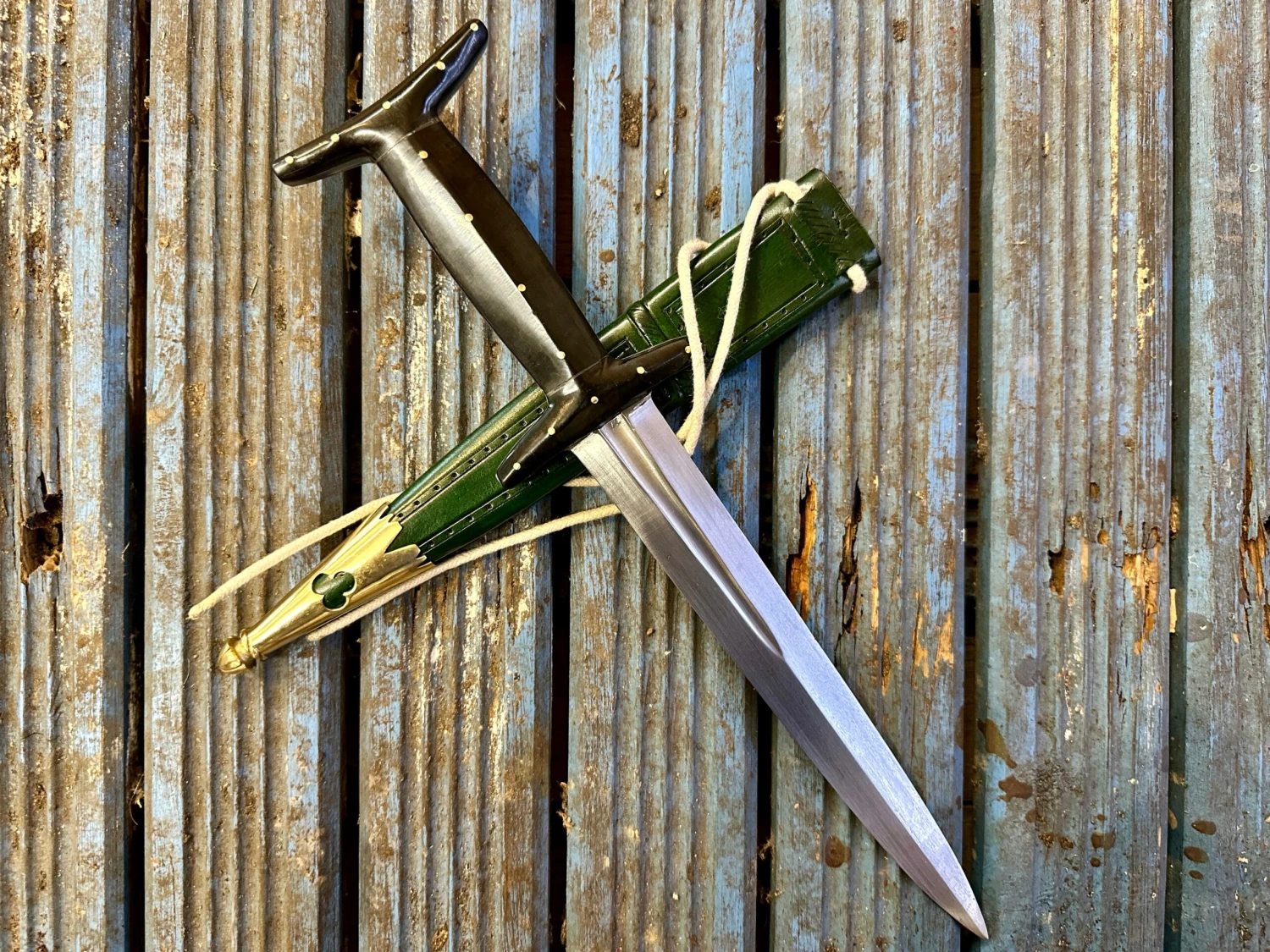 14th-15th Century Italian Horn Baselard 13 14th-15th Century Italian Horn Baselard - Image 11