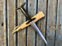 14th-15th Century Italian Horn Baselard 26 14th-15th Century Italian Horn Baselard -Tod Cutler Shop TC11314 15thCItalianHornBaselard withanatscab