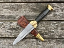 Sgian Dhu 25 Sgian Dhu -Tod Cutler Shop TC123SgianDhu brown