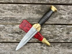 Sgian Dhu 27 Sgian Dhu -Tod Cutler Shop TC123SgianDhu red