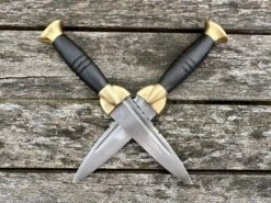 Tod Cutler Shop -Tod Cutler Shop TC123SgianDhu twoknivescrossed