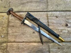 15thC Medieval Rondel Dagger 19 15thC Medieval Rondel Dagger -Tod Cutler Shop TC1Rondel blackscab