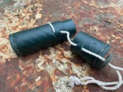 Medieval Leather Needle Case -Tod Cutler Shop TC23GreenA