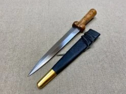 14thC - 15thC Medieval Bollock Dagger Dot And Circle 23 14thC - 15thC Medieval Bollock Dagger Dot And Circle -Tod Cutler Shop TC32Dot CircleBollock 2blk