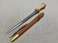 15thC Medieval Mid Status Bollock Dagger 23 15thC Medieval Mid Status Bollock Dagger -Tod Cutler Shop TC4Midstatusbollock 6brn