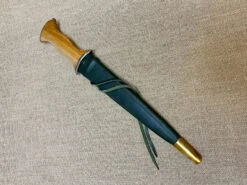 Swiss German Baselard Dagger 14th-15thC 18 Swiss German Baselard Dagger 14th-15thC -Tod Cutler Shop TC55 green