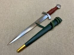 14thC Medieval Quillon Dagger 24 14thC Medieval Quillon Dagger -Tod Cutler Shop TC79green