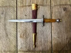 Late 16thC Quillon Dagger, Main Gauche 20 Late 16thC Quillon Dagger, Main Gauche -Tod Cutler Shop TC90MainGauche onredscab