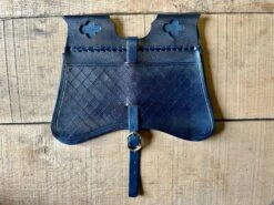 14thC-15thC Large Bollock Pouch 25 14thC-15thC Large Bollock Pouch -Tod Cutler Shop TCL1LargeBollockPouch DarkBlue